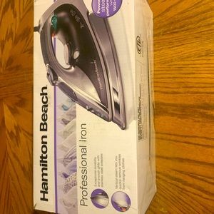 Hamilton beach professional iron